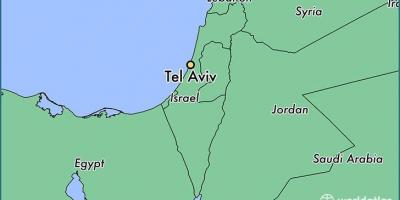 Karta Tel Aviva svijeta